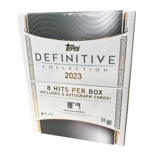 2023 Topps Definitive Baseball Hobby Box - 3 Box Case