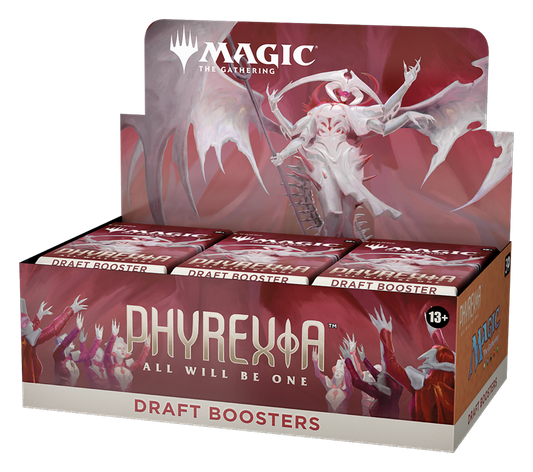 Magic The Gathering Phyrexia All Will Be One Draft Booster Box