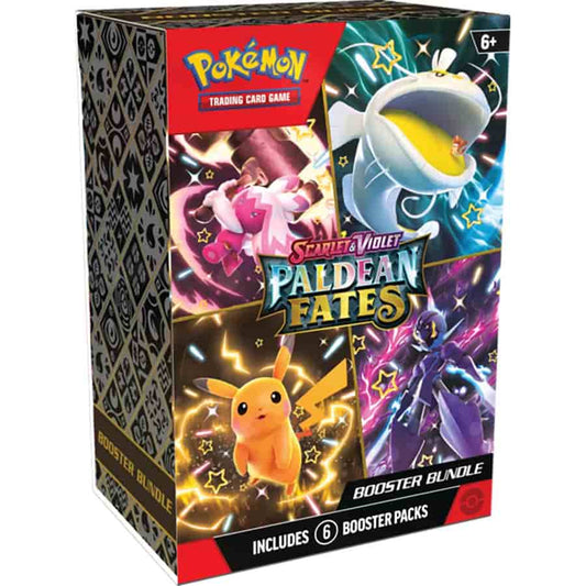 Pokemon Scarlet and Violet Paldean Fates Booster Bundle
