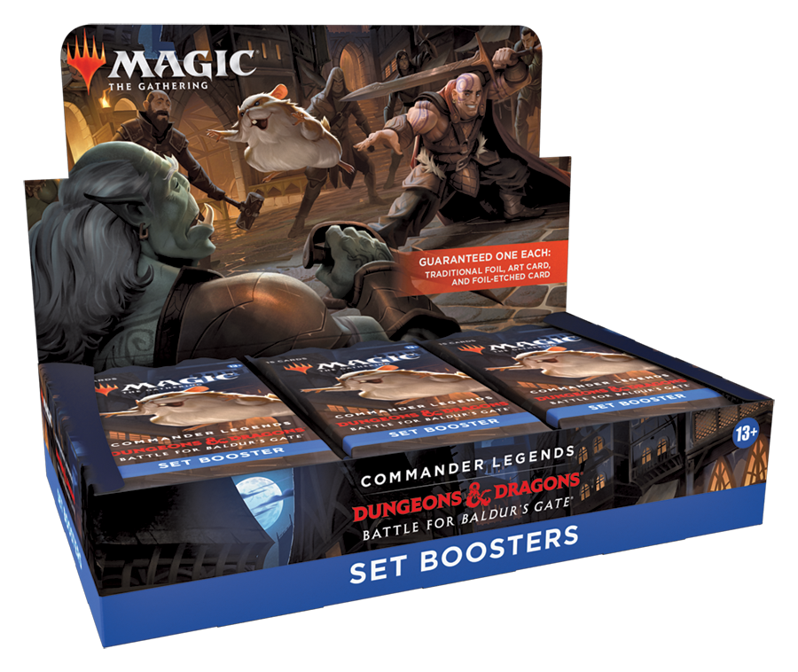 Magic The Gathering: Commander Legends Battle for Baldur’s Gate Set Booster Box