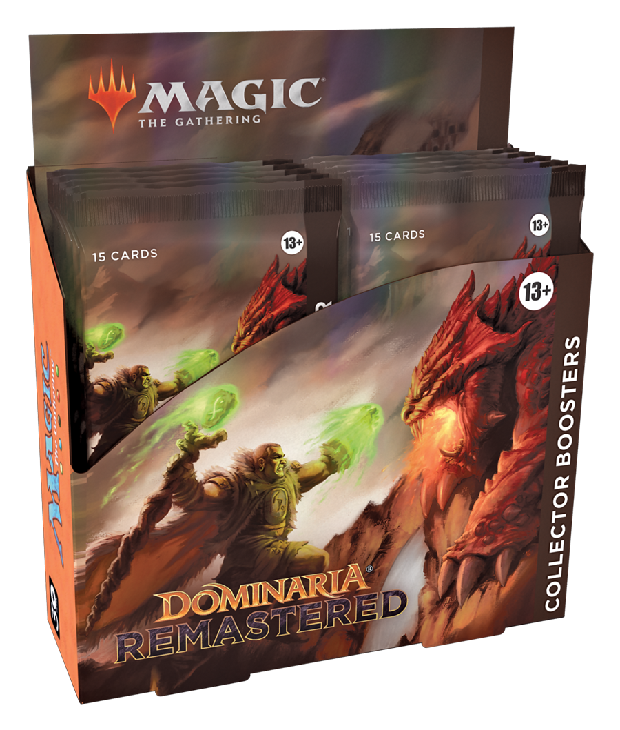 Magic The Gathering Dominaria Remastered Collector Booster Box