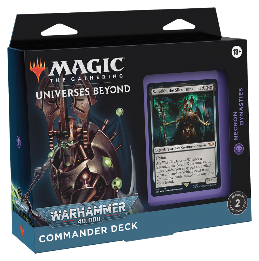 Magic The Gathering Warhammer 40,000 Commander Deck - Necron Dynasties