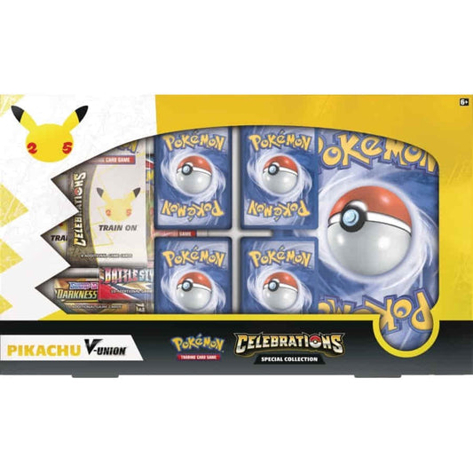 Pokemon Celebrations Special Collections Pikachu V-Union Box