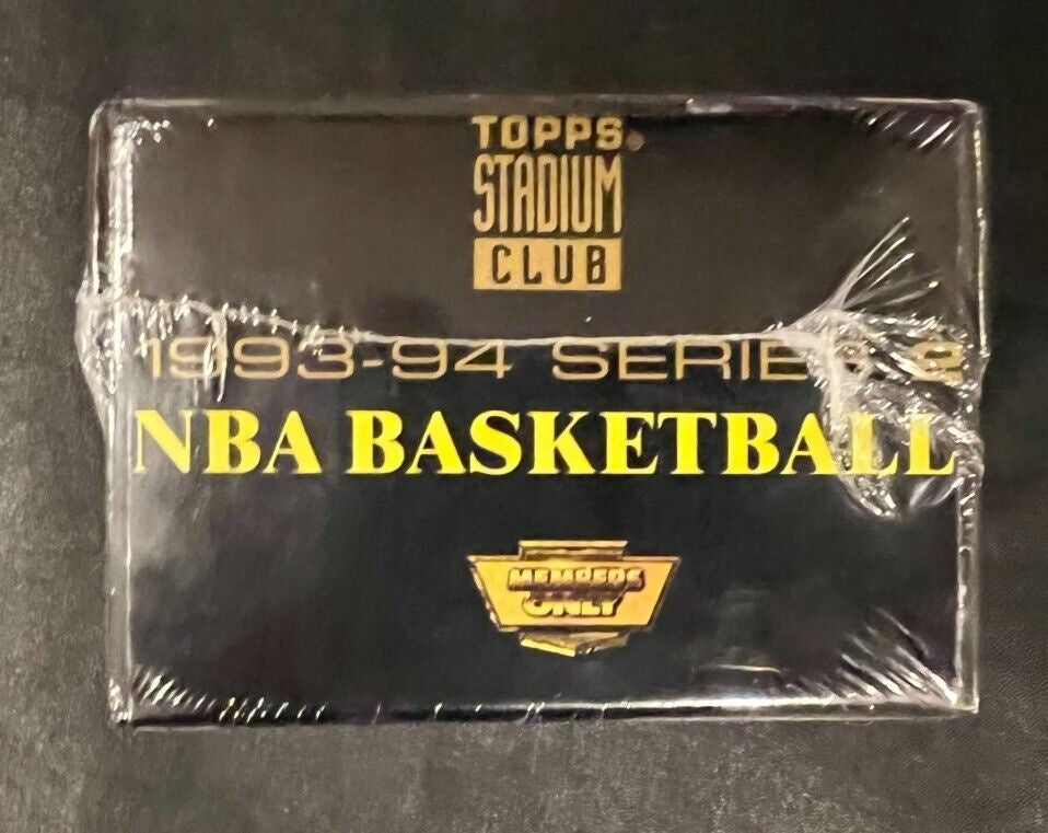 1993-94 Stadium Club Series 2 Members Only Basketball Factory Sealed Set