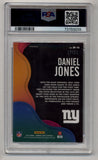 Daniel Jones 2019 Donruss Optic Mythical Black Pandora #M16 17/25 PSA 9 Mint