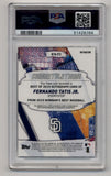 Fernando Tatis Jr 2019 Bowman's Best Best of 2019 Refractor Auto PSA 10 Gem Mint