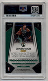 Jayson Tatum 2017-18 Prizm Mosaic Green #20 PSA 9 Mint