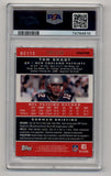 Tom Brady 2007 Bowman Chrome Xfractor 192/250 PSA 9 Mint