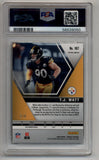 T.J. Watt 2020 Mosaic Black Gold Choice 3/8 #167 PSA 10 Gem Mint