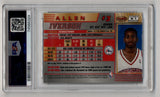 Allen Iverson 1996-97 Bomwan's Best Rookie #R1 Atomic Refractor PSA 7 Near Mint