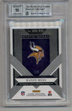 Randy Moss 2019 Majestic Gold Mystic Marks Auto 1/2 BGS 9 Mint