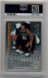 Tim Duncan 1997-98 Finest Refractor #101 PSA 9 Mint