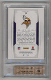 Adrian Peterson 2012 National Treasures Timeline Materials Signature Custom Team Name 07/15 BGS 9.5 Gem Mint