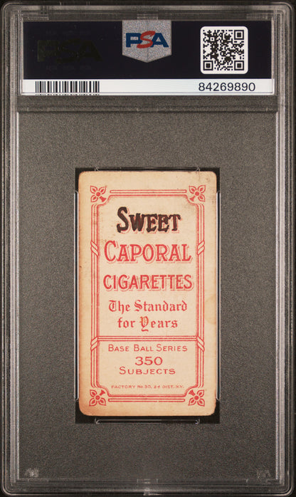 Jake Stahl 1909-11 T206 Sweet Caporal 350/30 Glove Shows PSA 1.5 Fair MK