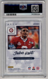 Jalen Hurts 2020 Luminance Year One Signature Photo Variation PSA 10 Gem Mint Auto 10