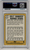 Aaron Judge/Tyler Austin 2017 Topps Heritage Chrome #214 PSA 10 Gem Mint