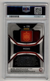 Pedri 2022 Prizm World Cup Qatar #226 Zebra Choice PSA 9 Mint