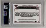 Albert Pujols 2022 Topps Chrome Update '22 All Star Game Auto Orange Refractor 12/25 PSA 10 Gem Mint