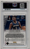 Zion Williamson 2021-22 Prizm Flashback Signature Mojo Auto 17/25 PSA 10 Gem Mint Auto 10