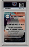 Adley Rutschman 2020 Bowman's Best Best of 2020 Auto Blue Refractor 140/150 PSA 10 Gem Mint