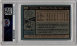 Rickey Henderson 1980 Topps #482 PSA 8 Near Mint-Mint 6466