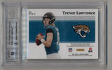 Trevor Lawrence 2021 Encased Rookie Dual Swatch Signature 10/50 BGS 9 Mint