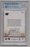 Kirill Kaprizov 2020-21 UD Clear Cut Canvas Kirill Kaprizov BGS Authentication 9175