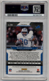 Barry Sanders 2020 Prizm Auto Blue Prizm 07/10 PSA 8 Near Mint-Mint