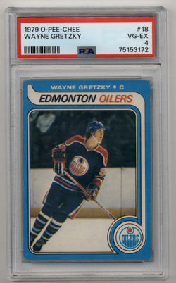 Wayne Gretzky 1979-80 O-Pee-Chee #18 PSA 4 Very Good-Excellent 3172