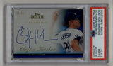 Clayton Kershaw 2012 Tribute Auto Blue 15/50 PSA 9 Mint Auto 10