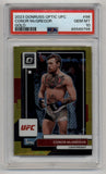 Conor McGregor 2023 Donruss Optic UFC Gold 01/10 PSA 10 Gem Mint