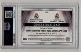 Roberto Carlos Luis Figo 2022-23 Finest UCC Dual Auto Orange Wave13/25 PSA 10