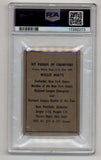 Willie Mays 1952 Berk Ross PSA 4 Very Good-Excellent