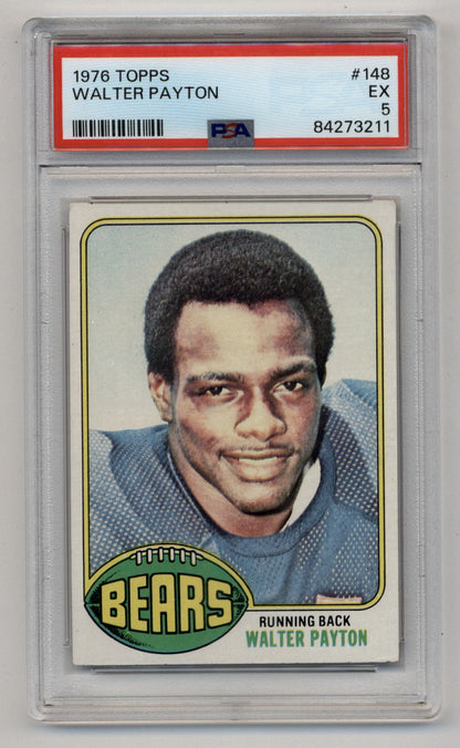 Walter Payton 1976 Topps #148 Rookie PSA 5 Excellent 3211