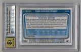 Paul Goldschimdt 2011 Bowman Chrome Prospects Auto Blue Refractor 040/150 BGS 9 Mint Auto 10