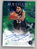 Karl-Anthony Towns 2019-20 Origins Green Auto 1/5 Auto