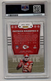 Patrick Mahomes 2017 Panini #104 PSA 9 Mint 9999