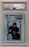 Matty Beniers 2022-23 Upper Deck Population Count 1000 PSA 10 Gem Mint