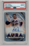 Pete Alonso 2022 Finest Aura of Excellence Auto 21/50 PSA 10 Gem Mint