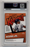 Ronald Acuna 2022 Absolute Kaboom PSA 10 Gem Mint