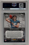 Trevor Lawrence 2021 Prizm Prizm Break Blue Ice 63/99 PSA 10 Gem Mint