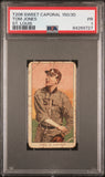 Tom Jones 1909-11 T206 Sweet Caporal 150/30 St. Louis PSA 1 Poor