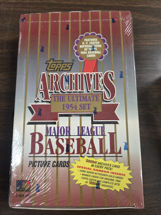 1994 Topps Archives Baseball 1954 Unopened Box