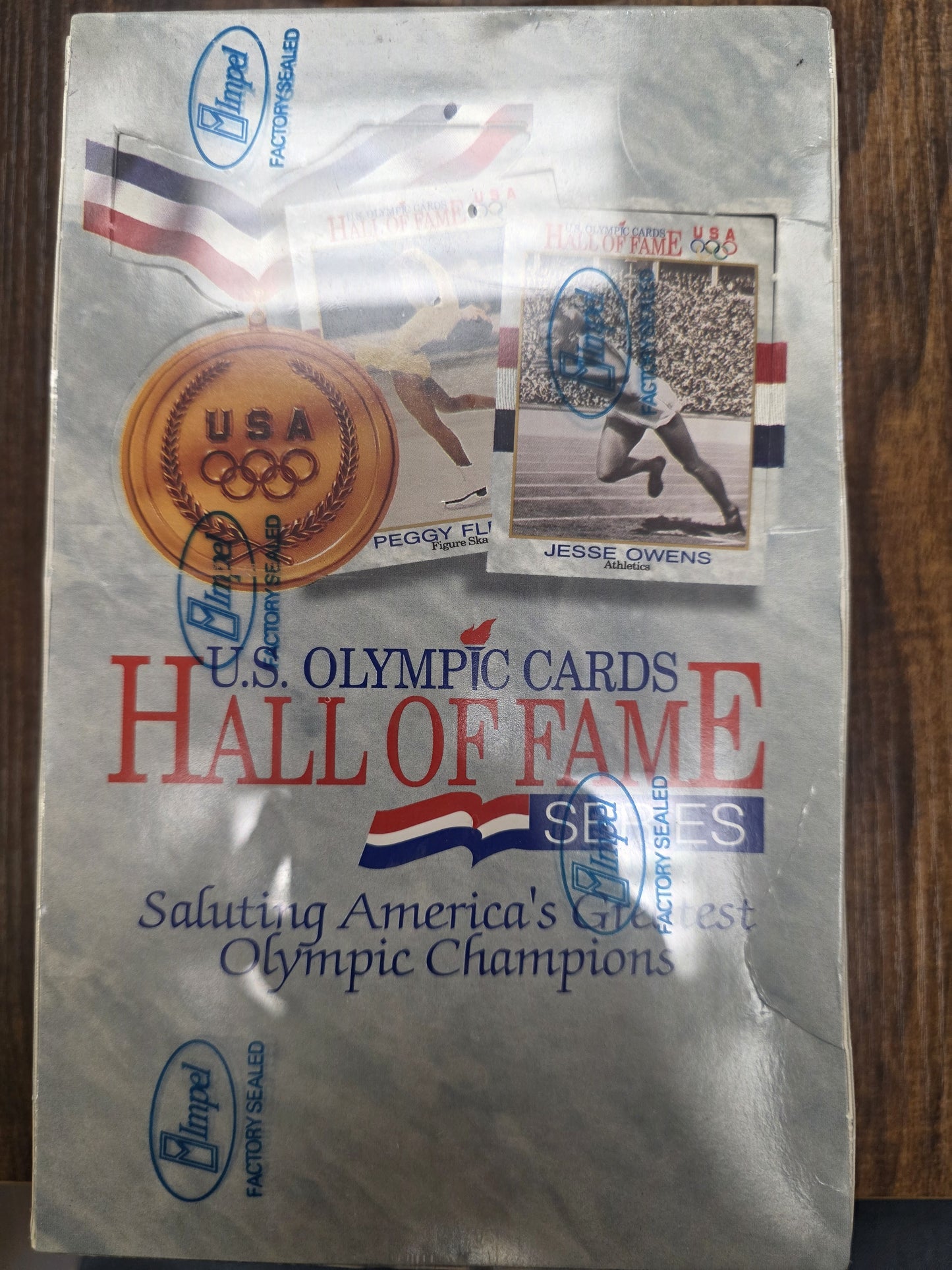 1991 Impel US Olympic Hall of Fame Unopened Box