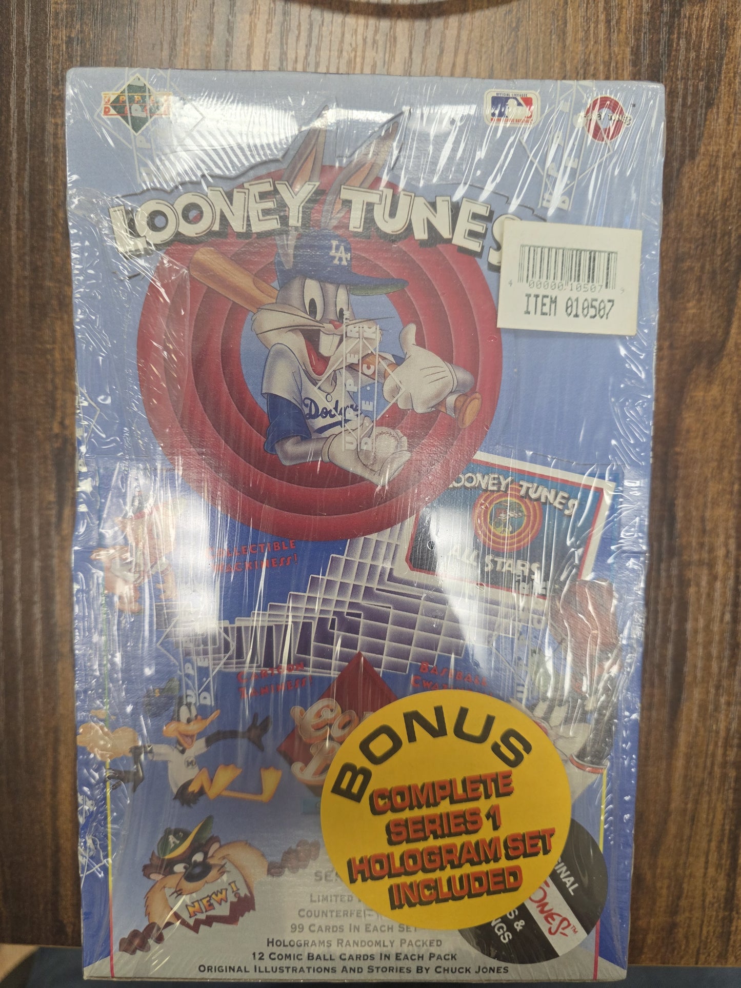 1991 Upper Deck Looney Tunes Comic Ball Series 1 Unopened Box