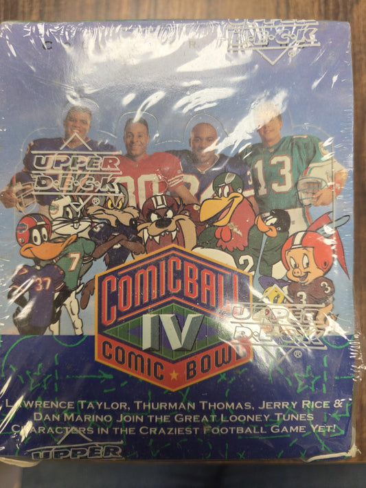 1992 Upper Deck Looney Tunes Comic Ball Series 4 Unopened Box