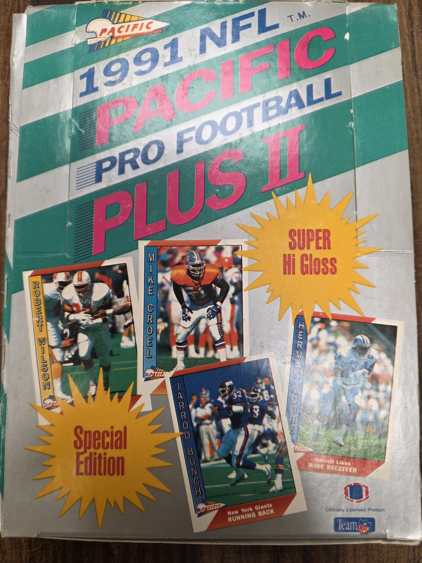 1991 Pacific Plus II Football Box
