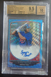 Byron Buxton 2013 Bowman Chrome Autograph Blue Wave Refractor 42/50 BGS 9.5 Gem Mint 10 Auto