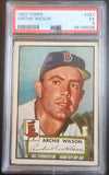 Archie Wilson 1952 Topps #327 PSA 5