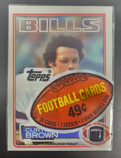 1983 Topps Football Cello Pack